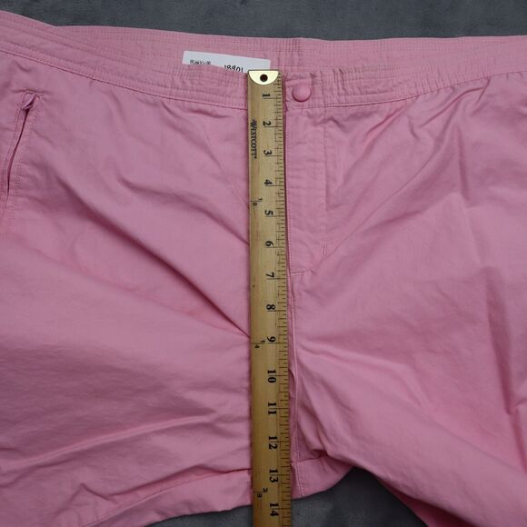 Pro Spirit Pants Womens 2XL Pink Plain High Waist Flat Front Ankle Zip - Picture 4 of 16